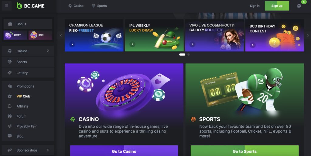 bc.game crypto casino